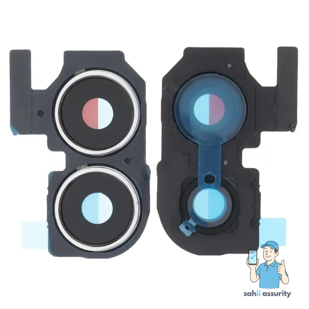 Camera Lens Glass with Frame for Oppo Find N2 Flip White